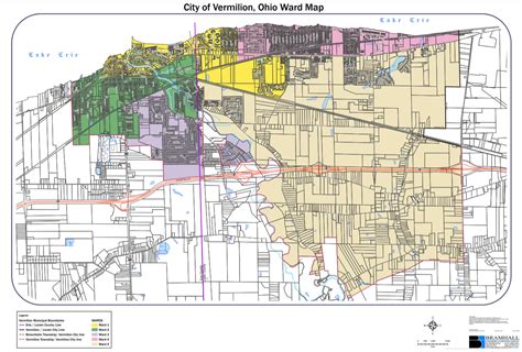 Vermilion Ward Map - City Of Vermilion