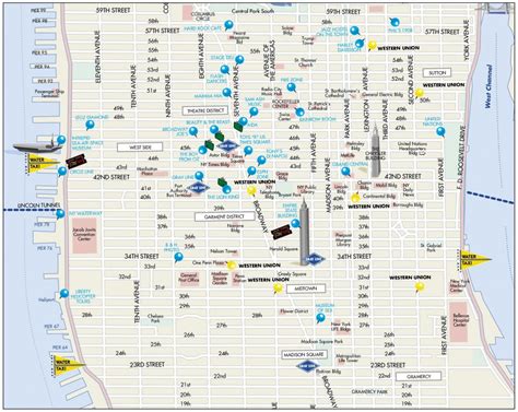 Midtown Manhattan Map Printable