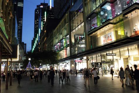 Pitt Street Mall Catenary Lighting - Ronstan Tensile Architecture