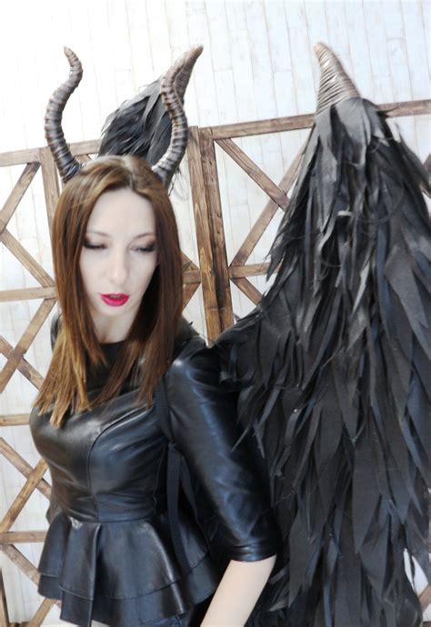 Black Angel Wings costume for carnivals. | Etsy