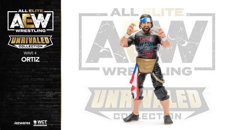 AEW Unrivaled Series 4 Photo Reveals: Ortiz – Wrestling Figure News