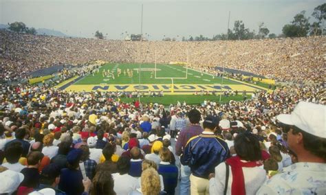 Watch an artist make a paper replica of the Rose Bowl stadium