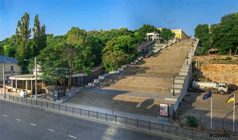 Giant Potemkin Stairs in Odessa, Ukraine - stock photo 1230603 | Crushpixel