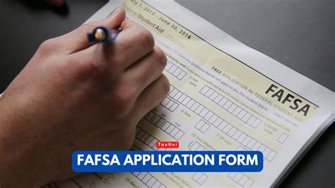 FAFSA Application Form 2024 - 2025