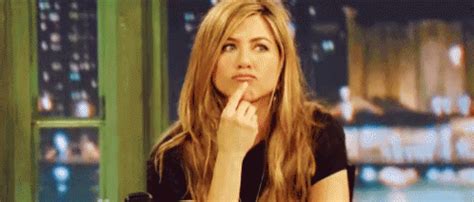 Jennifer Aniston GIF - Jennifer Aniston Thinking Hmmm - Discover ...