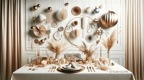 8 Classy DIY New Year’s Eve Decorations for a Stylish Celebration