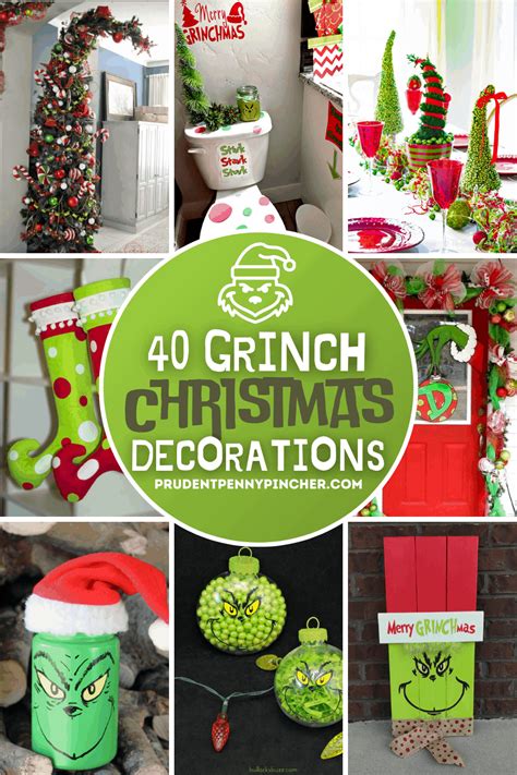 40 DIY Grinch Christmas Decorations - Prudent Penny Pincher