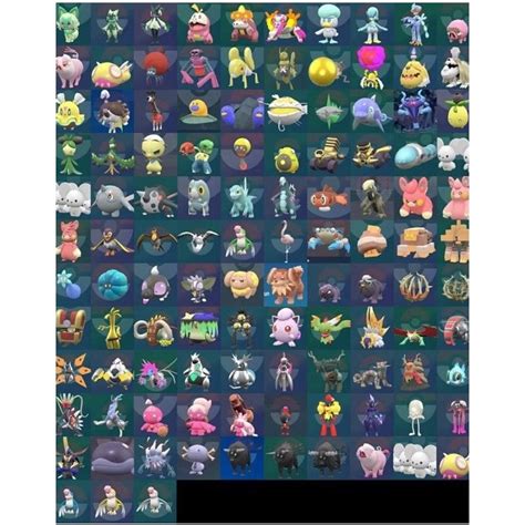 Jual Pokemon Scarlet Violet Pokemon Dex Shiny legendary | Shopee Indonesia