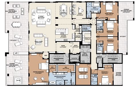 - Home Decorations Ideas | Apartment floor plans, Luxury floor plans ...