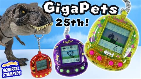 Giga Pets 25th Anniversary Tech T-Rex GiggaKitty Pixel Puppy & Virtual ...