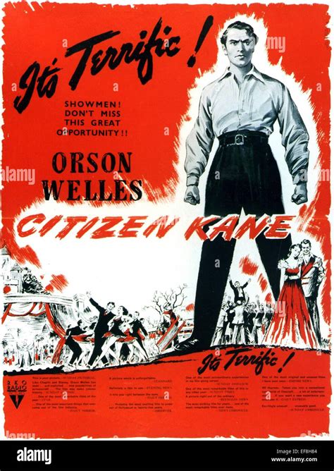 MOVIE POSTER CITIZEN KANE (1941 Stock Photo - Alamy