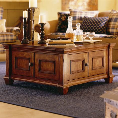 Tuscano Square Cocktail Table by Kincaid Furniture | Living Room - Wood ...