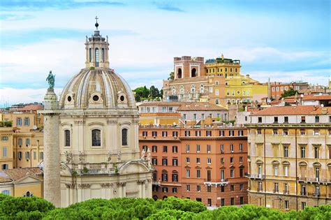 Skyline Of Rome, Italy by Nikada