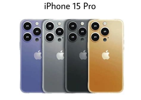 iPhone 15 Pro Renders | Possible Colors & Camera Configuration