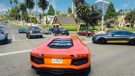 GTA 5 4K RTX™ 3090: Real Los Angeles Traffic Car Pack MOD [RTX ON] 2021 ...