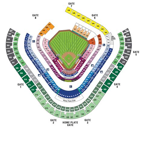 Anaheim Stadium Seating Map | Brokeasshome.com