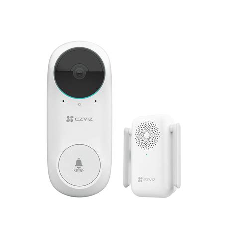 Ezviz Wireless Video Doorbell with Siren Chime - EZVIZ-31 - DB2C | By Demes