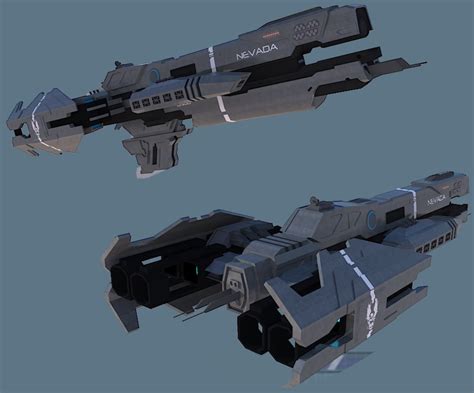 UNSC Nevada-class frigate (HALO) By Calamitysi : r/StarshipPorn