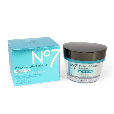 Boots No. 7 50mL Protect & Perfect Intense Advanced Night Cream ...