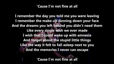 5SOS Amnesia (Studio Album Version) Lyrics' - YouTube