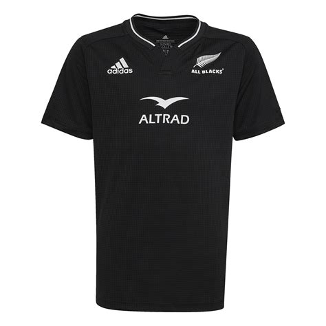 adidas New Zealand All Blacks Home Shirt 2022 2023 Junior Boys ...