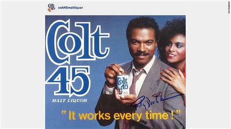 Lando Calrissian wants you to drink Colt 45