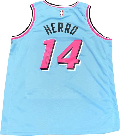 Autographed Tyler Herro Jersey - Vice Wave Swingman JSA) - Autographed ...