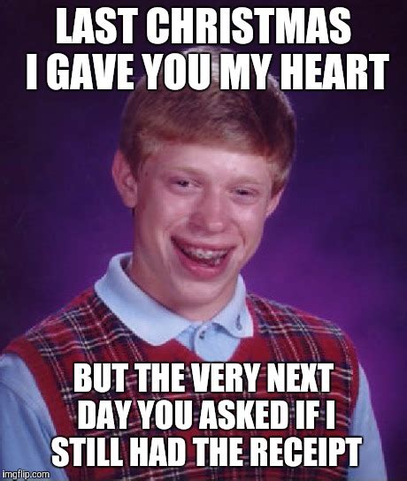 Bad Luck Brian Meme - Imgflip