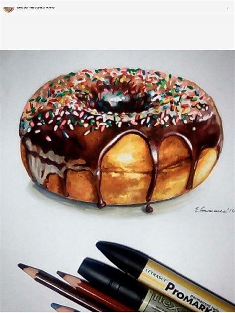 Pin on Artsy | Food art painting, Colored pencil artwork ideas, Food ...