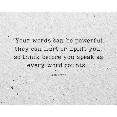 Your Words Hurt Quotes