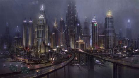 Gotham City Concept Art