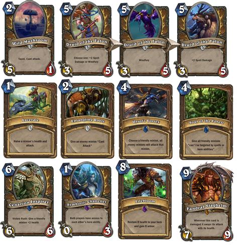 My massive fan-made class card expansion : r/hearthstone