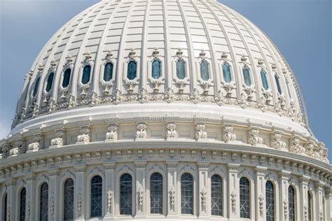 Close Up View of the United States Capitol Dome Stock Photo - Image of ...