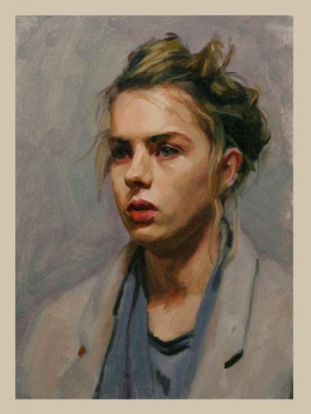 Wet on wet painting, portraits by Louis Smith | Portraiture painting ...