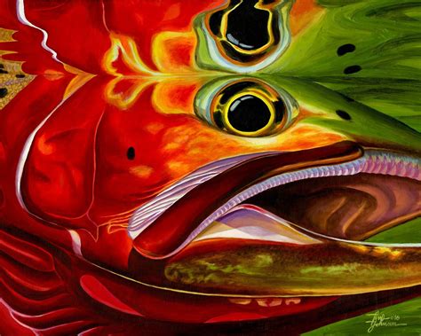 Tim Johnson Gallery| Fly Fishing Artwork| Fish Painting| Trout Artwork ...