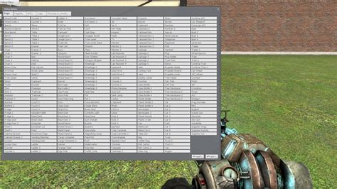 Old Garry's Mod style spawn menu : r/gmod