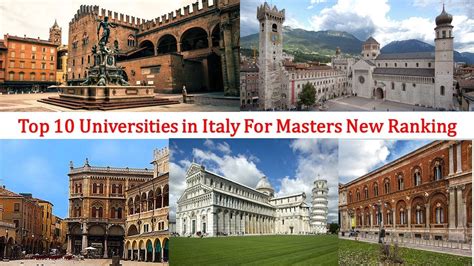 Top 10 UNIVERSITIES IN ITALY FOR MASTERS New Ranking | Bocconi ...