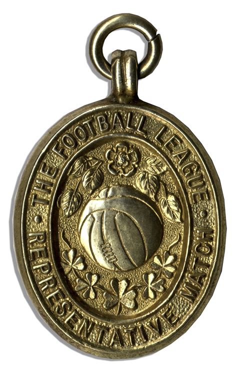 Lot Detail - Football League Silver-Gilt Medal From the Representative ...