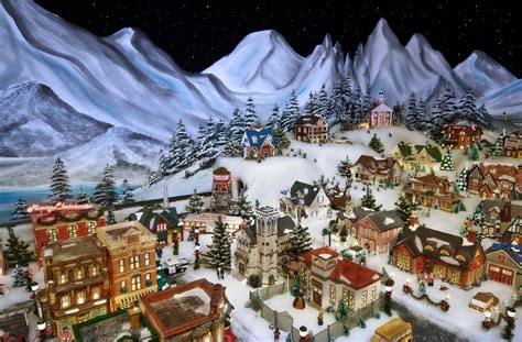 The Snowy Village at Christmas Time | Stuck in Customs