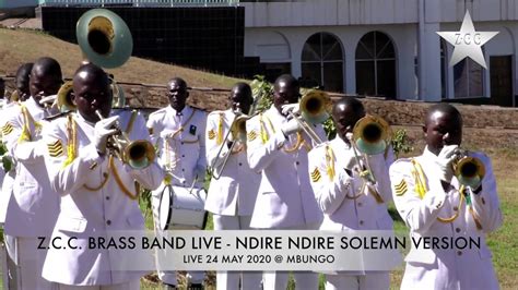 ZCC BRASS BAND LIVE 24 MAY 2020 - NDIRE NDIRE SOLEMN - YouTube Music