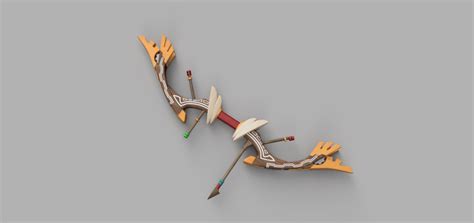 3D file Revali and Link's Great Eagle Bow・3D printer model to download ...