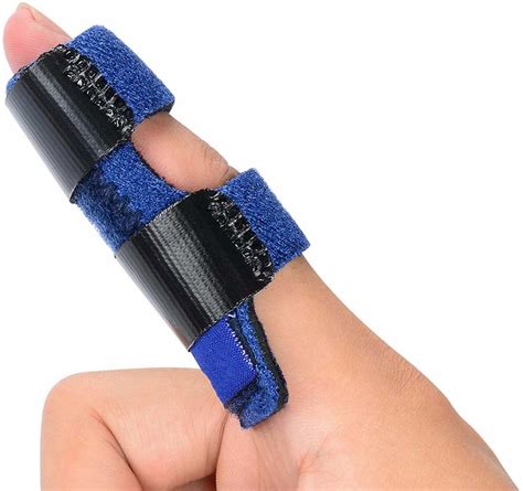 Finger Brace Splint, Pinky Finger Splint with Rigid Support to ...