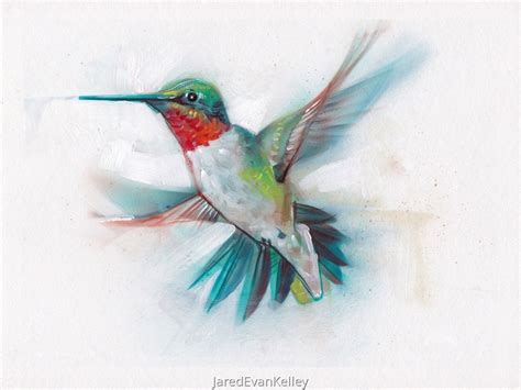 15+ Hummingbird Acrylic Painting