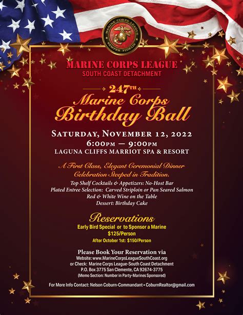 MCL-SCD 247th Marine Corps Birthday Ball | Marine Corps League - South ...