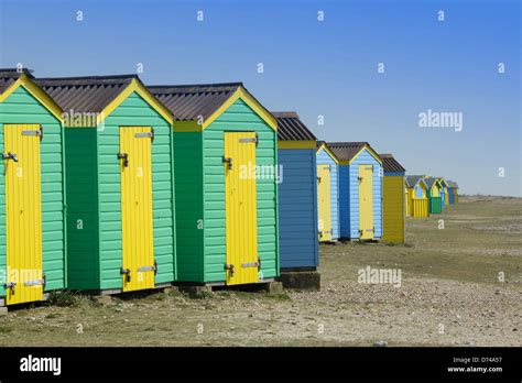 Littlehampton beach huts hi-res stock photography and images - Alamy