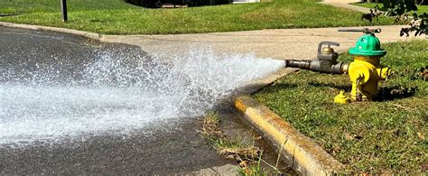 Fire Hydrant Flushing & Testing Schedule | Clarksville, TN