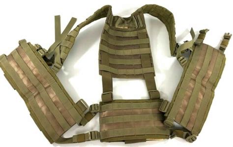 Eagle Industries H Harness Khaki MOLLE Tactical Load Bearing Vest SFLCS ...