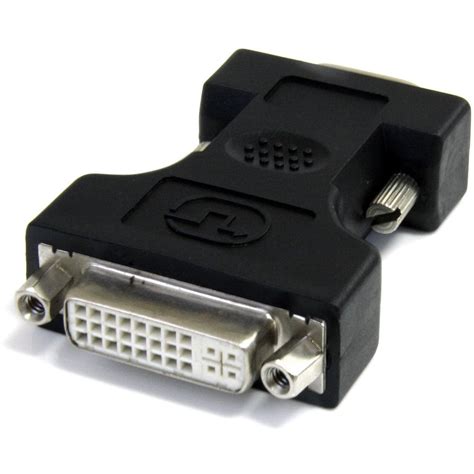 StarTech DVI to VGA Cable Adapter, Black - Walmart.com