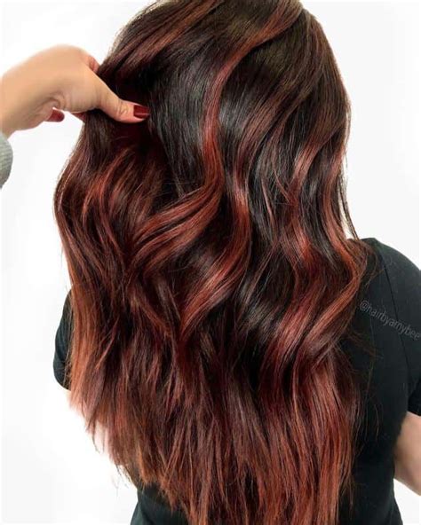 Red Highlights on Brown Hair: 40+ Most Trendy Ideas to Try Out | Brown ...