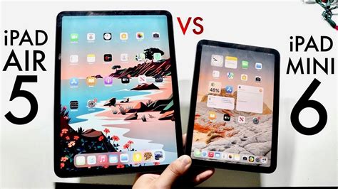 M1 iPad Air 5 (2022) Vs iPad Mini 6! (Comparison) (Review) - YouTube